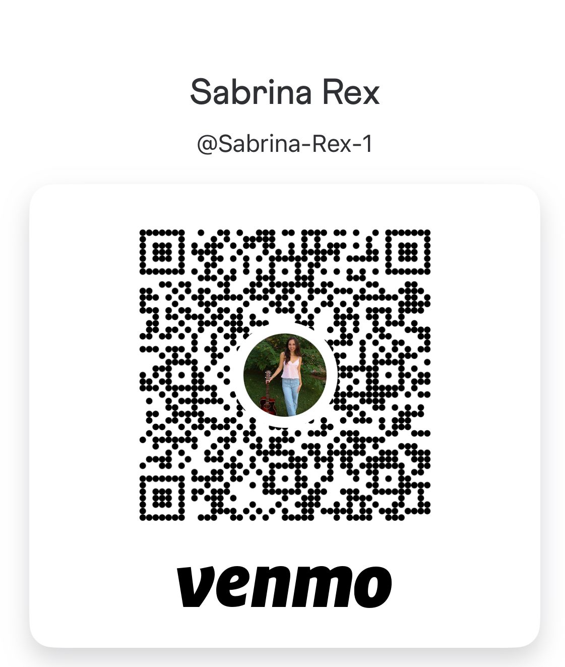 Venmo QR Code